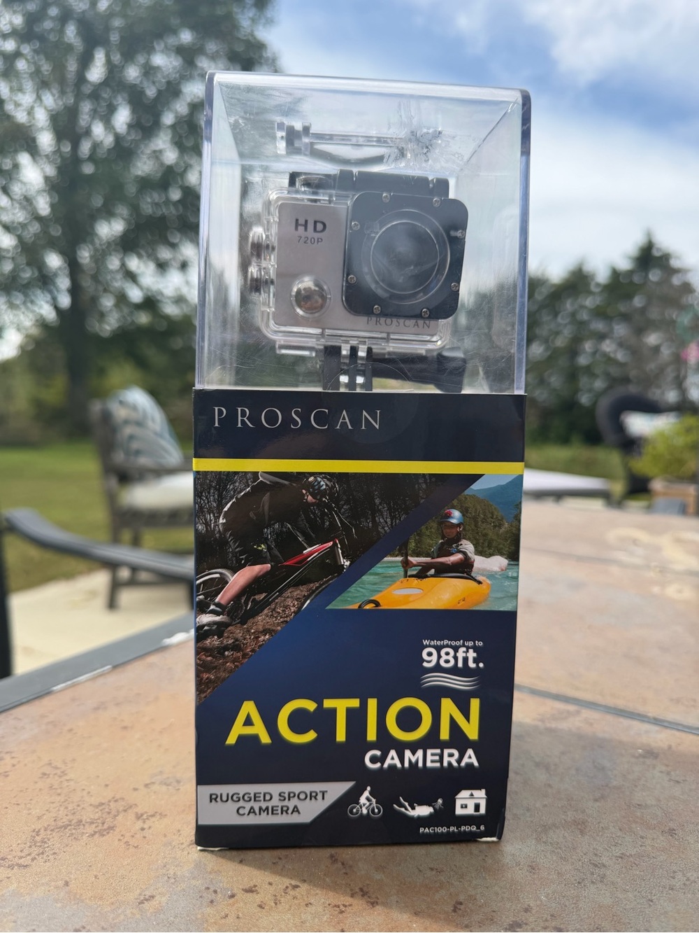 Proscan Action Camera - 720p Waterproof - New never opened